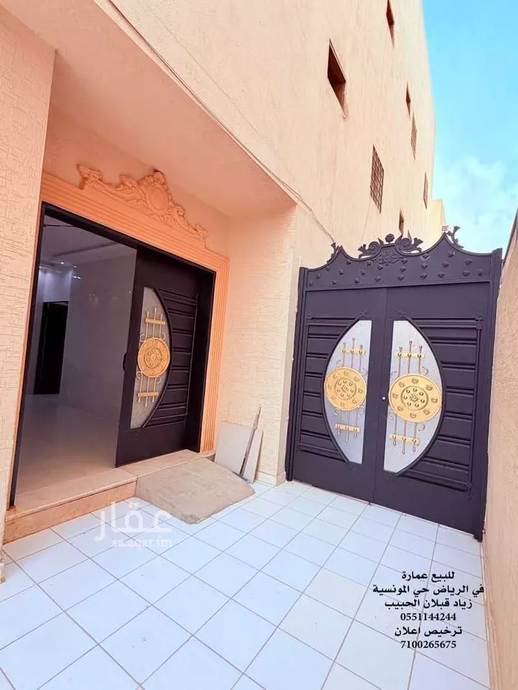 عمارة للإيجار في شارع التنعيم, حي المونسية, مدينة الرياض, منطقة الرياض صورة 3