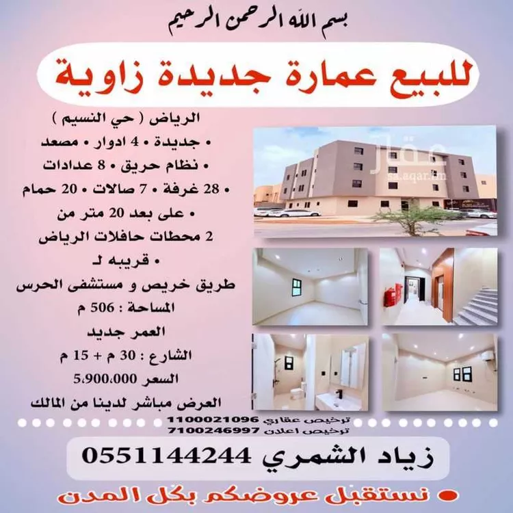 Building for Sale in Riyadh An Nasim Ash Sharqi