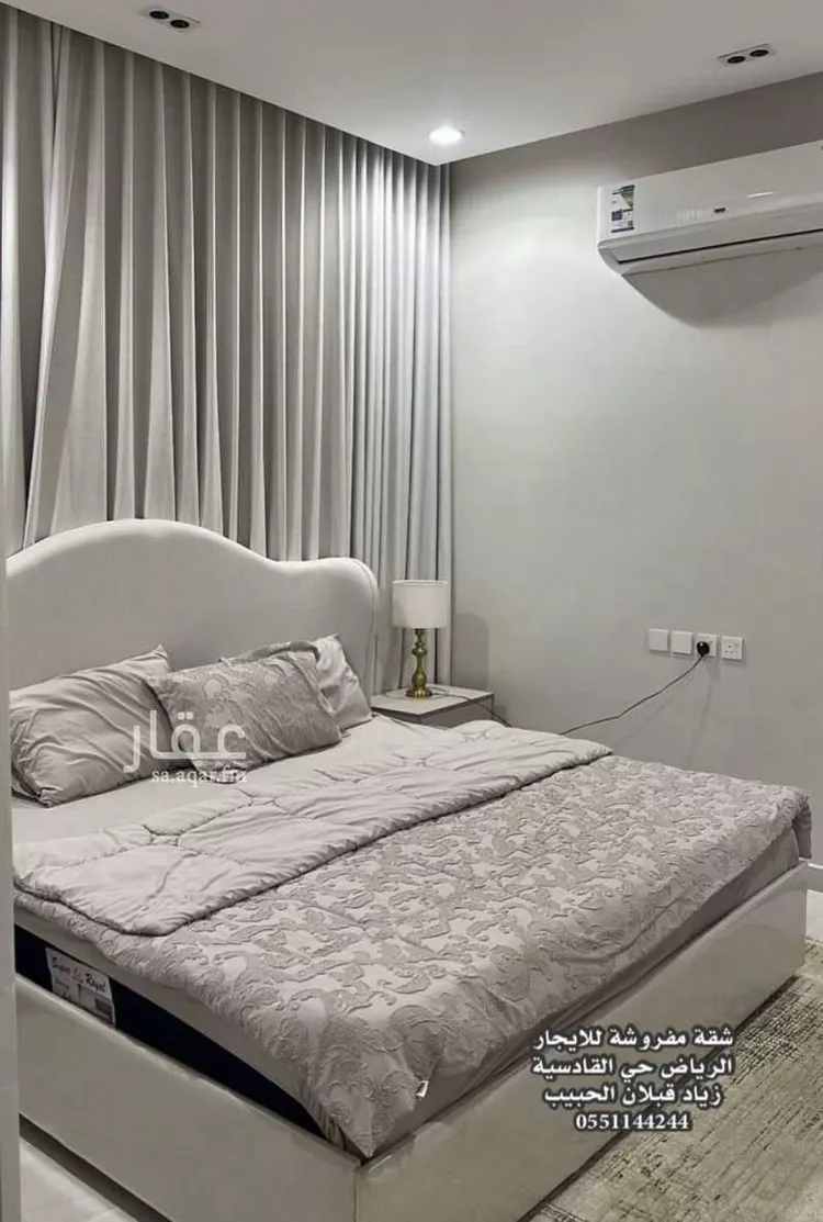 شقة للإيجار في شارع البسالة, حي القادسية, مدينة الرياض, منطقة الرياض صورة 2