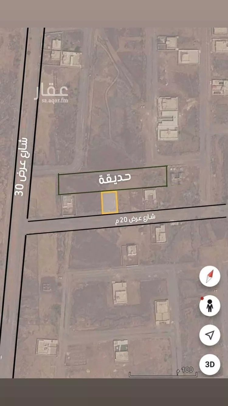 أرض للبيع في شارع طريق الملك عبدالله بن عبدالعزيز, حي الحريضه, مدينة الحريضه, منطقة عسير