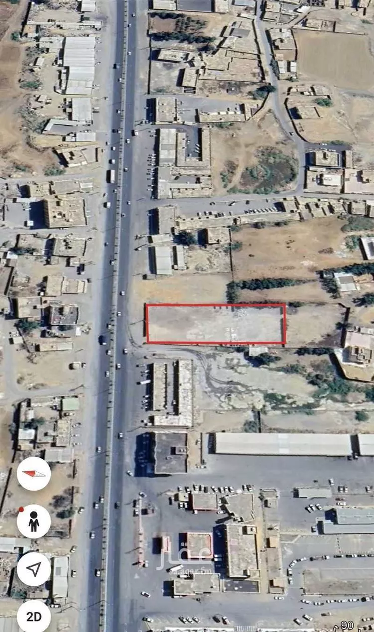 أرض للإيجار في شارع طريق الملك عبدالله بن عبدالعزيز, حي المروج, مدينة محائل, منطقة عسير صورة 3