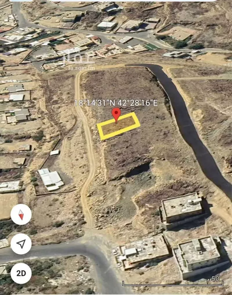 أرض للبيع في شارع 46 السلام, حي السلام, مدينة أبها, منطقة عسير صورة 2
