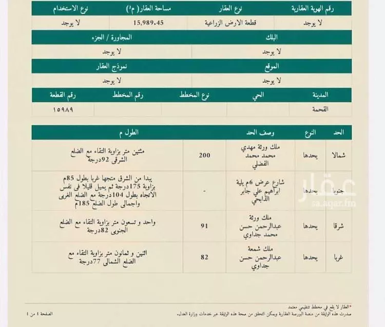 أرض للإيجار في شارع ابراهيم بن جابر, مدينة عصيره, منطقة عسير صورة 5