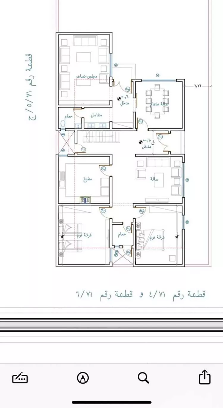 دور للإيجار في شارع الريحان , حي نجد, مدينة الخرج, منطقة الرياض