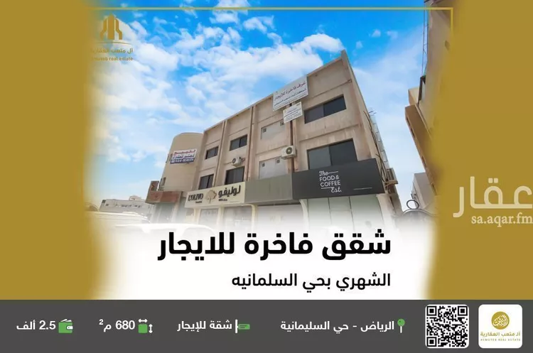 شقة للإيجار في شارع الأمير ممدوح بن عبدالعزيز, حي السليمانية, مدينة الرياض, منطقة الرياض