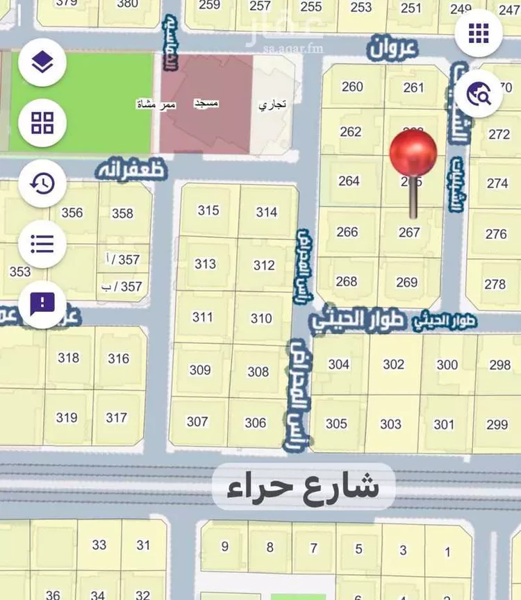 أرض للبيع في شارع الشبليات, حي النزهة, مدينة جدة, منطقة مكة المكرمة