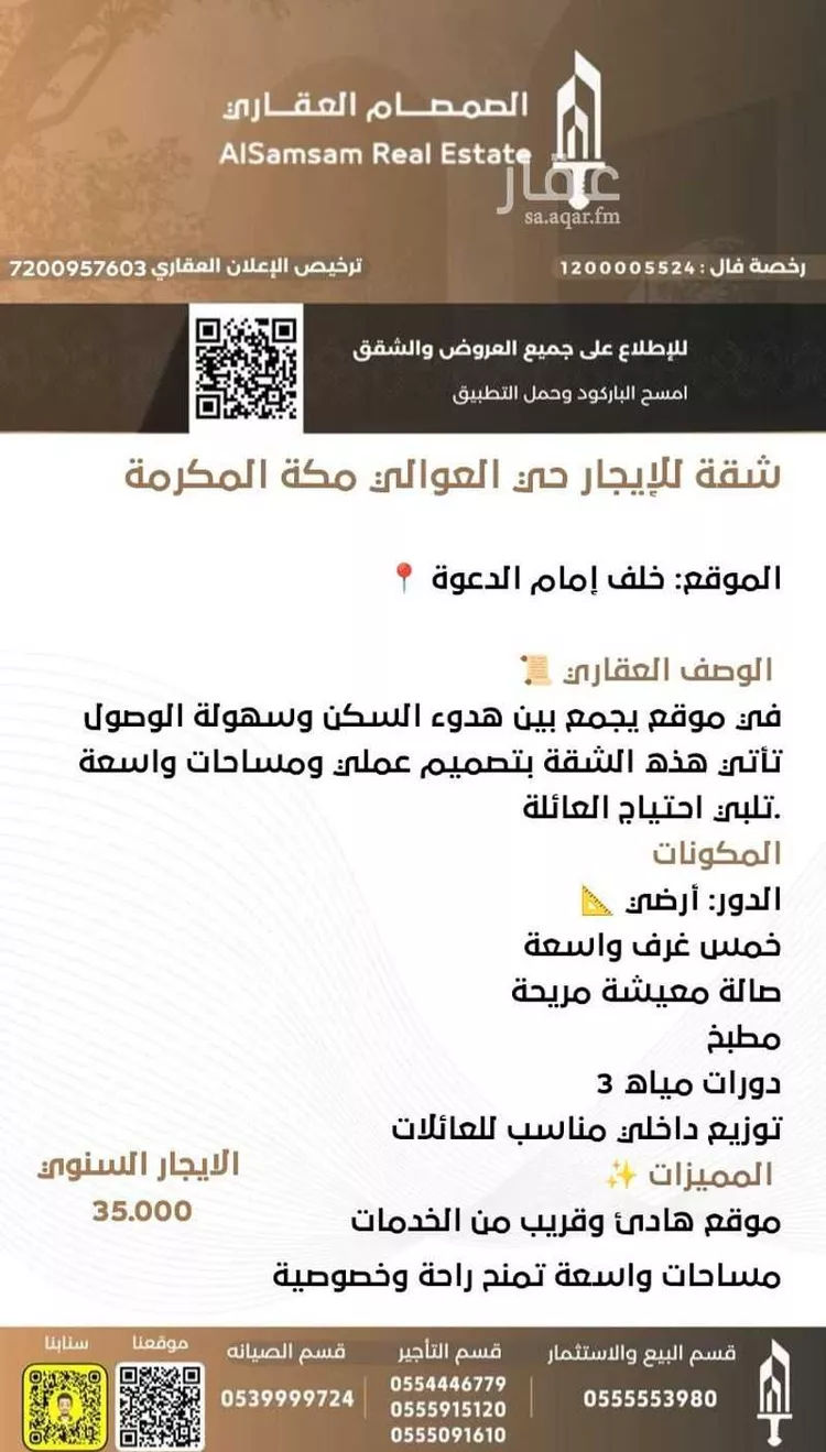 Apartment for Rent in Mecca Al Awaly صورة 2