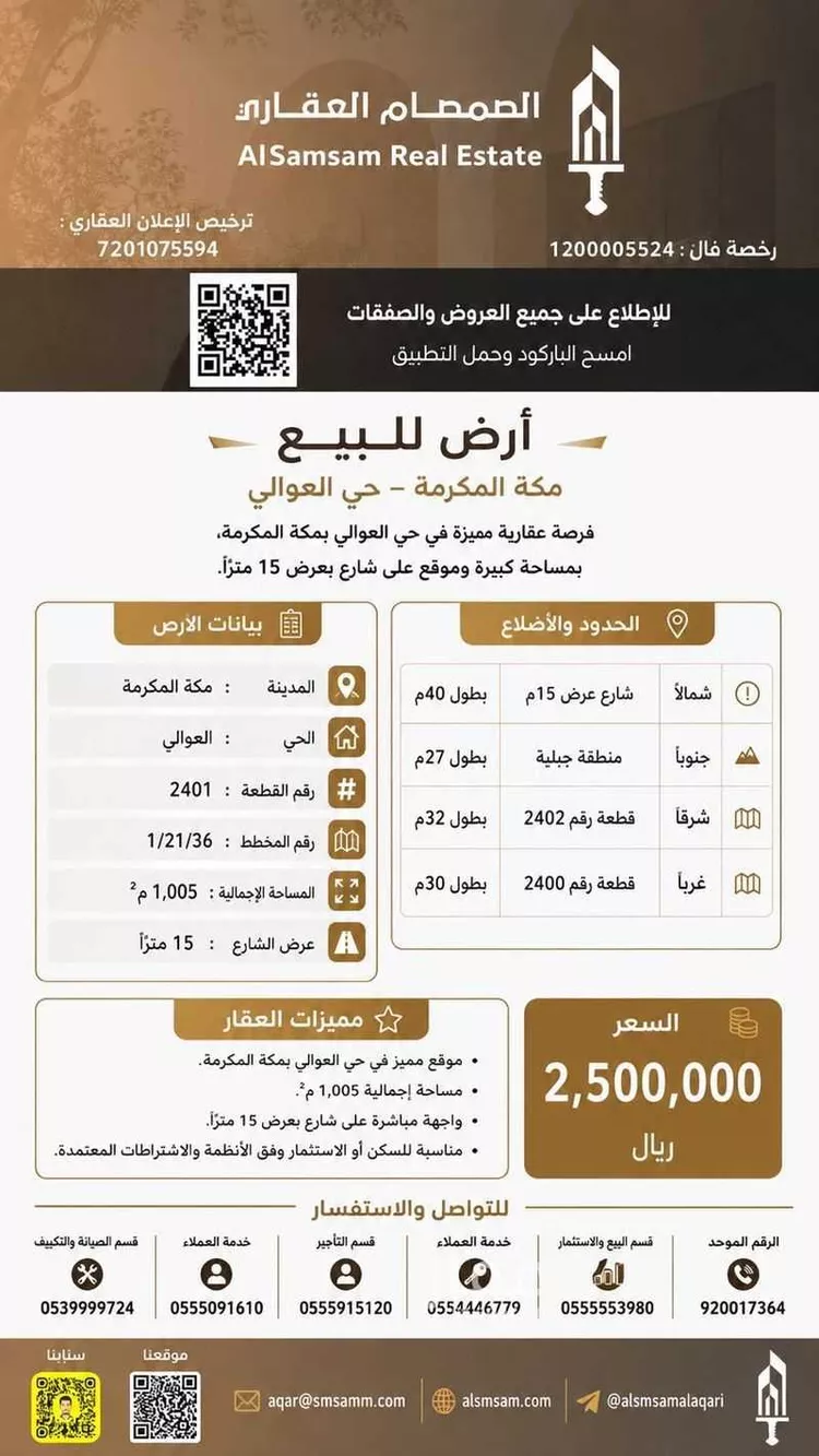 Land for Sale in Mecca Al Awaly صورة 2