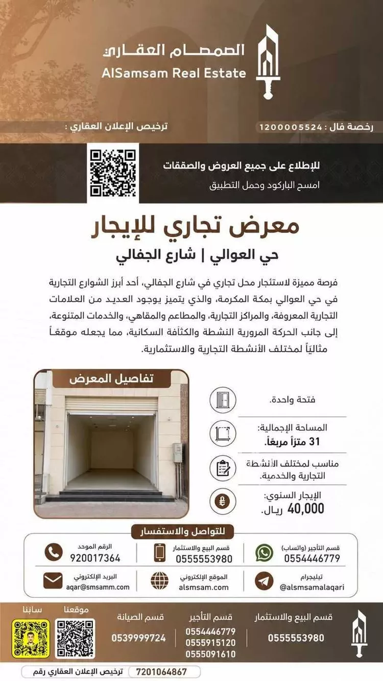 Shop for Rent in Mecca Al Awaly صورة 2