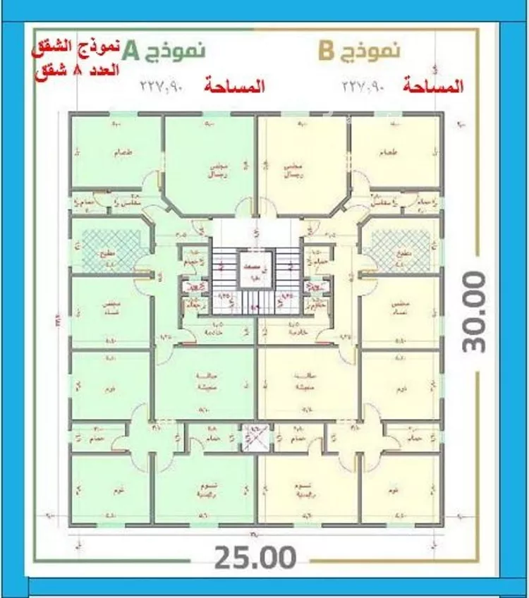 عمارة للبيع في شارع بن حركان, حي مريخ, مدينة جدة, منطقة مكة المكرمة صورة 4