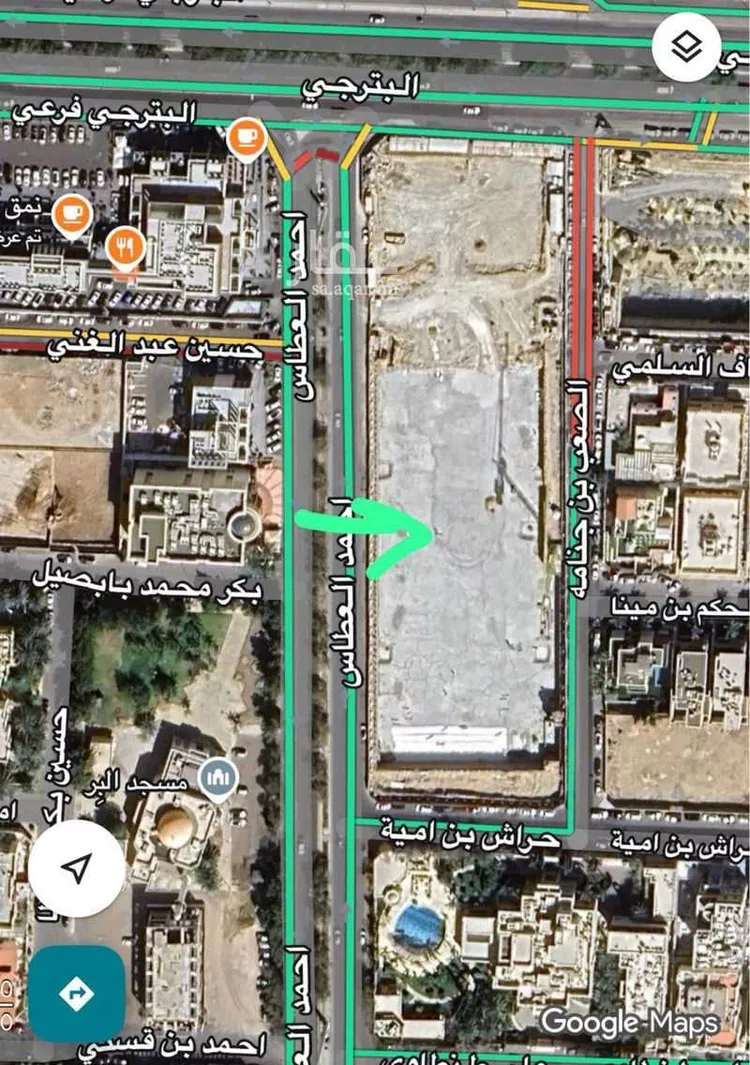 أرض للبيع في شارع حسين عبدالغني, حي الزهراء, مدينة جدة, منطقة مكة المكرمة