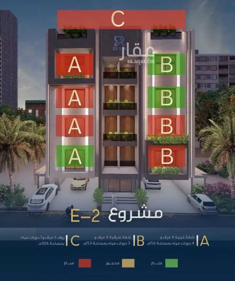 شقة للبيع في شارع عباس الحلواني, حي الروضة, مدينة جدة, منطقة مكة المكرمة