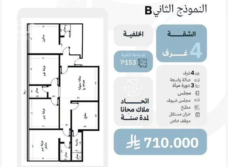 شقة للبيع في شارع الزواوي, حي السلامة, مدينة جدة, منطقة مكة المكرمة صورة 5