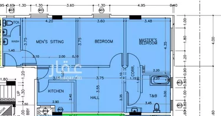 عمارة للإيجار في شارع 13أ, حي هجر, مدينة الدمام, المنطقة الشرقية صورة 2