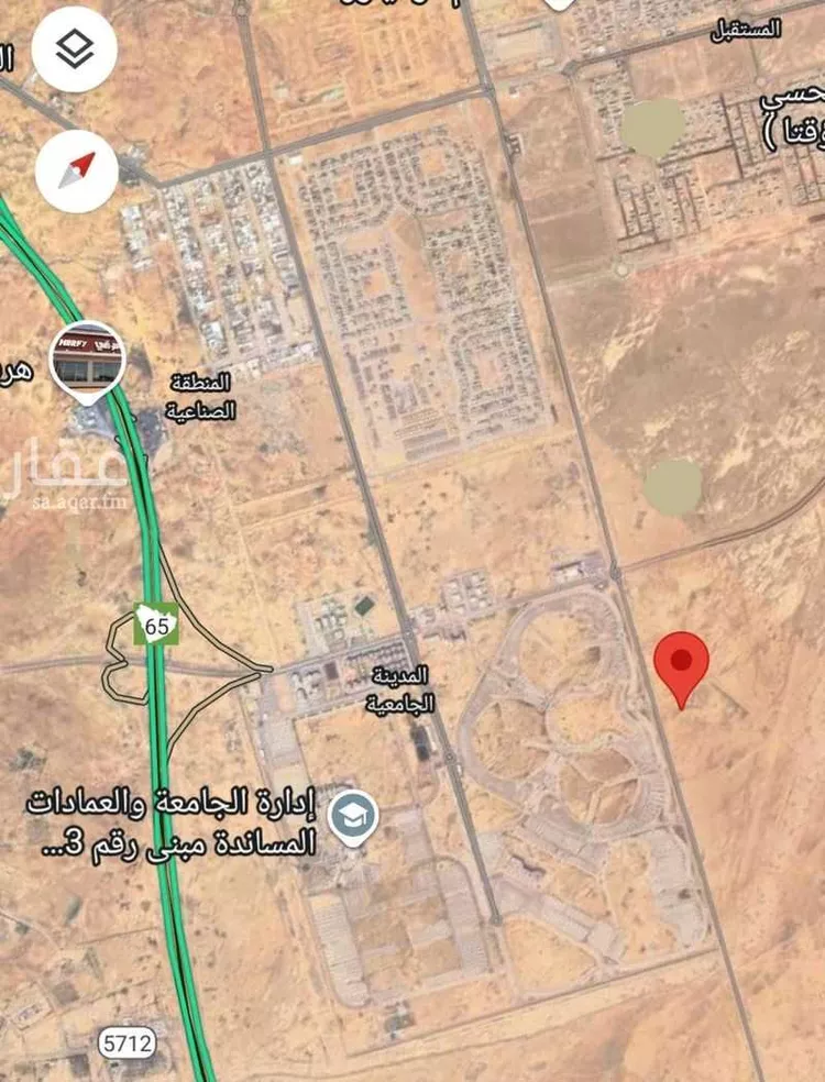أرض للبيع في شارع الملك فهد, حي المستقبل, مدينة المجمعه, منطقة الرياض