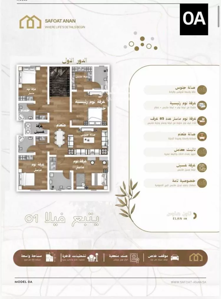 فيلا للبيع في شارع احمد بن سعيد ابن الهندي, حي العارض, مدينة الرياض, منطقة الرياض 6