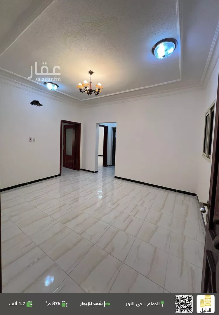 شقة للإيجار في شارع المرار بن سعيد, حي النور, مدينة الدمام, المنطقة الشرقية