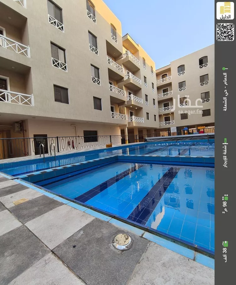 شقة للإيجار في شارع 11ا, حي الشعلة, مدينة الدمام, المنطقة الشرقية