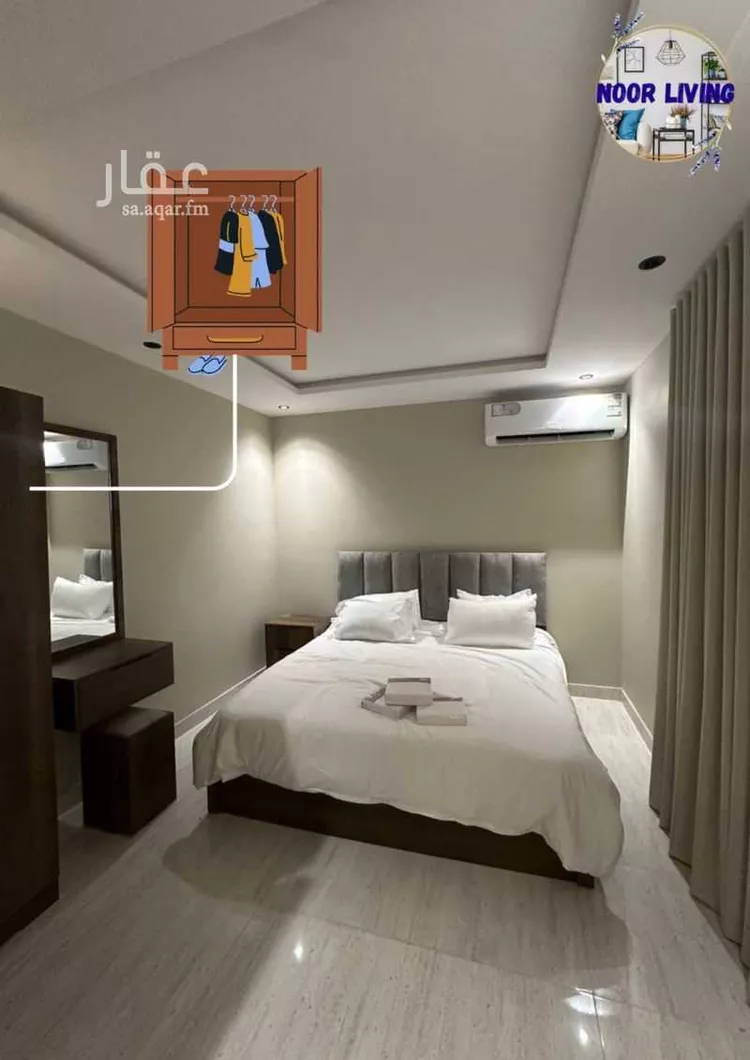 شقة للإيجار في شارع الحلوة, حي الملقا, مدينة الرياض, منطقة الرياض صورة 3