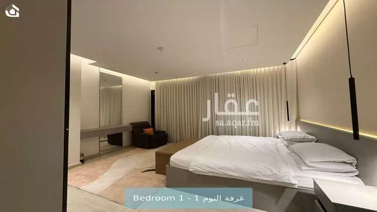 شقة للإيجار في شارع وادي وج, حي الملقا, مدينة الرياض, منطقة الرياض صورة 5