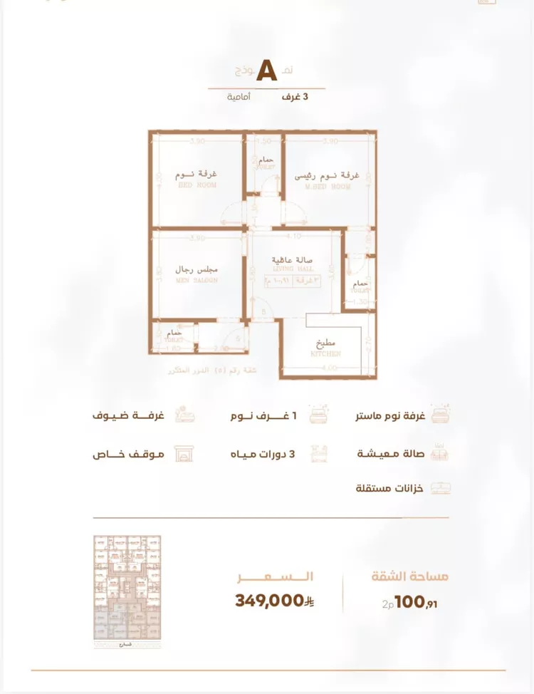 Apartment for Sale in Jeddah Ar Rabwah