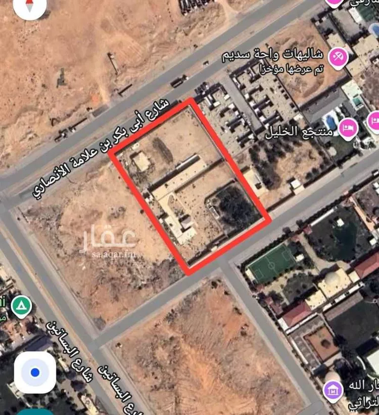 استراحة للإيجار في شارع أبي بكر بن علامة الأنصاري, حي الرمال, مدينة الرياض, منطقة الرياض