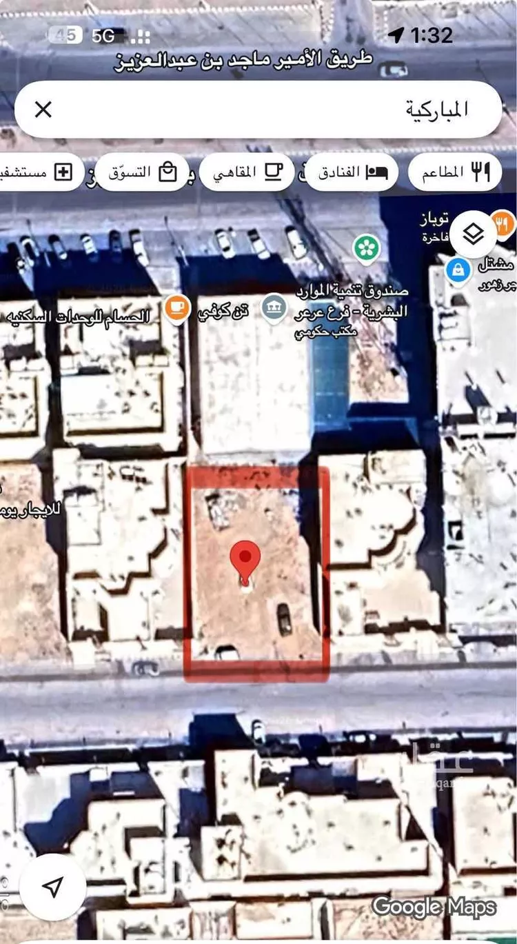 أرض للبيع في شارع محمد الجبيلي, حي المباركية, مدينة عرعر, منطقة الحدود الشماليه