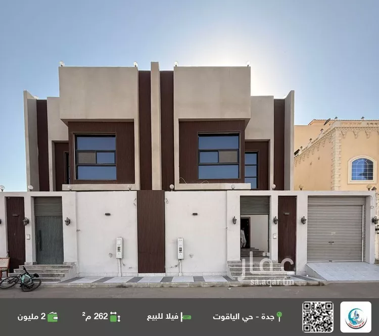 فيلا للبيع في شارع حجار بن ابحر العجلي, حي الياقوت, مدينة جدة, منطقة مكة المكرمة