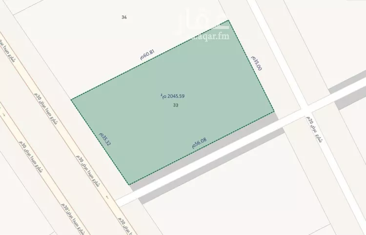 أرض للبيع في شارع صيدا, حي ظهرة لبن, مدينة الرياض, منطقة الرياض صورة 2