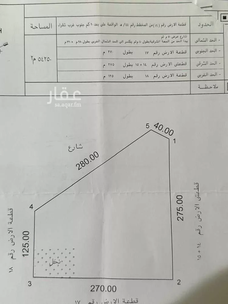 Farm for Sale in Shaqra Ash Shifa