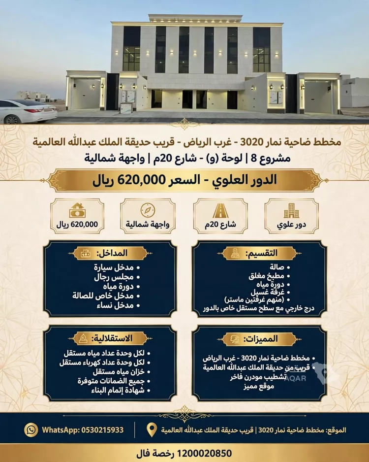 دور للبيع في شارع ابراهيم الخوتاني, حي ضاحية نمار, مدينة الرياض, منطقة الرياض 2