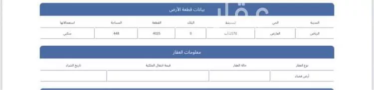 أرض للبيع في شارع محمد عبدالحي الكتاني, حي العارض, مدينة الرياض, منطقة الرياض صورة 2