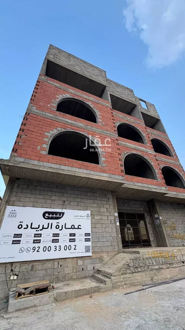 عمارة للبيع في شارع طريق الشفاء, حي شهار, مدينة امارة منطقة مكة المكرمة - الطائف, منطقة مكة المكرمة صورة 3