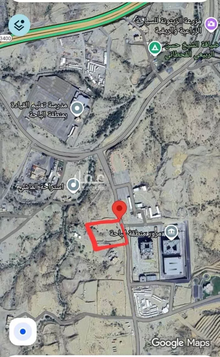 أرض للبيع في حي الورود, مدينة الباحة, منطقة الباحة صورة 4