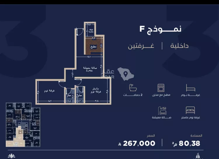 شقة للبيع في شارع احمد بن محمد السديري, حي الياقوت, مدينة جدة, منطقة مكة المكرمة 2