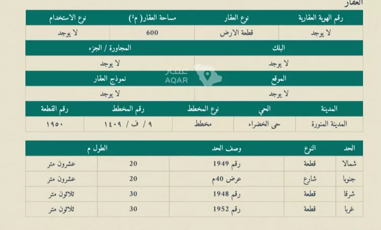 Land for Sale in Medina Al Matar