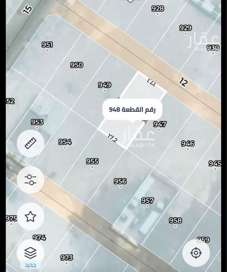 أرض للبيع في شارع محمد الموصلي, حي المصفاة, مدينة الرياض, منطقة الرياض صورة 2
