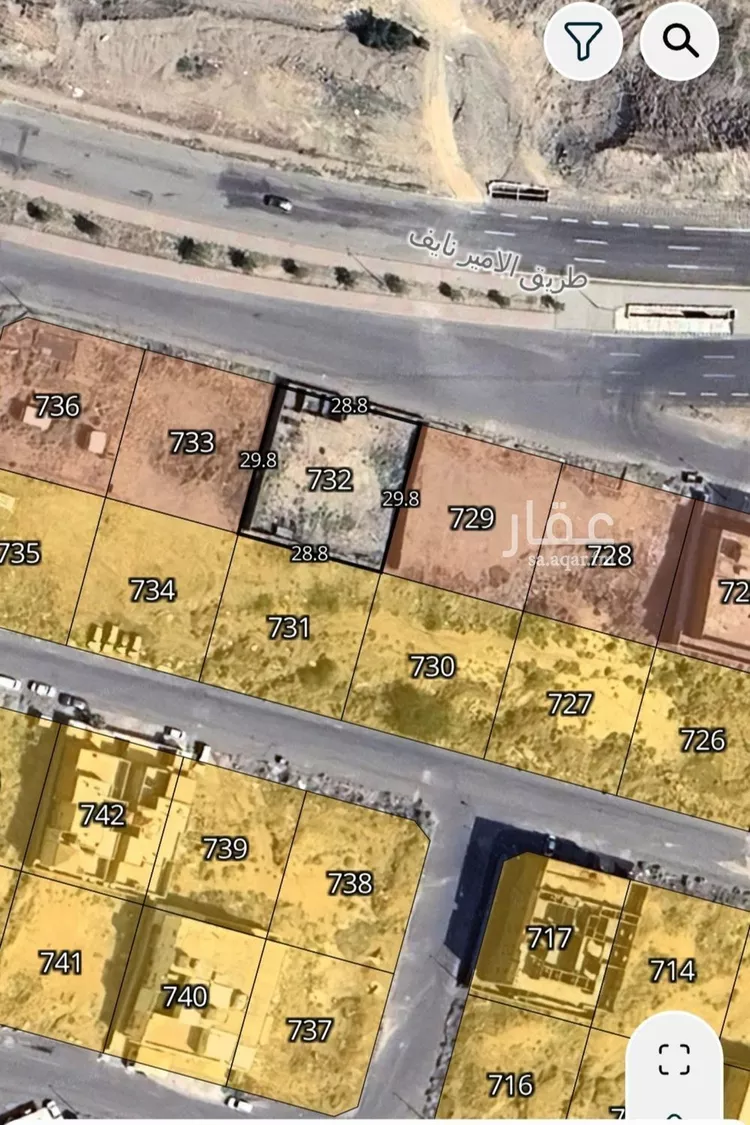 أرض للبيع في طريق الامير نايف بن عبد العزيز ، حي الملك فهد ، مكة ، منطقة مكة المكرمة