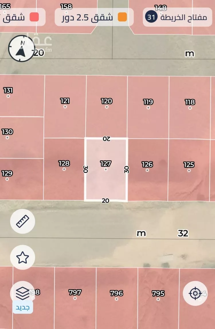 أرض للبيع في شارع الزايد, حي شعب عامر , مدينة مكة المكرمة, منطقة مكة المكرمة صورة 2