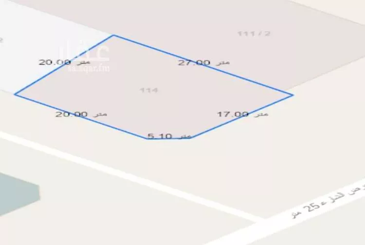 أرض للإيجار في شارع شارع أبقيق, حي سلطانة, مدينة تبوك, منطقة تبوك