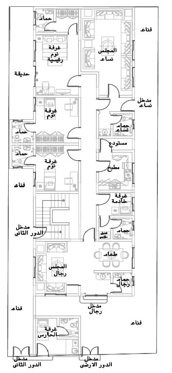 دور للإيجار في شارع علي بن أبي القاسم, حي الزمرد, مدينة جدة, منطقة مكة المكرمة صورة 3