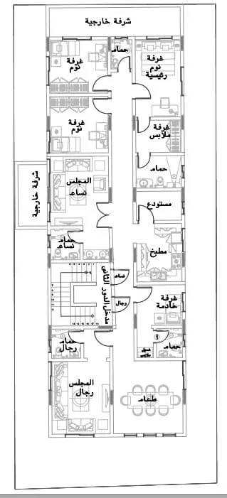 دور للإيجار في شارع علي بن أبي القاسم, حي الزمرد, مدينة جدة, منطقة مكة المكرمة صورة 2