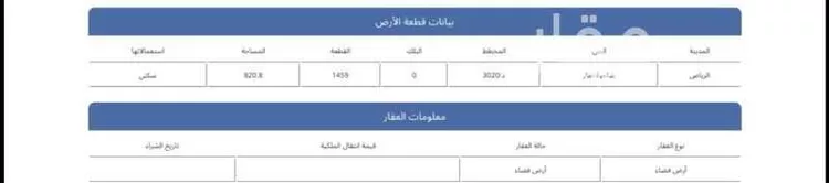 أرض للبيع في حي ضاحية نمار, مدينة الرياض, منطقة الرياض صورة 4