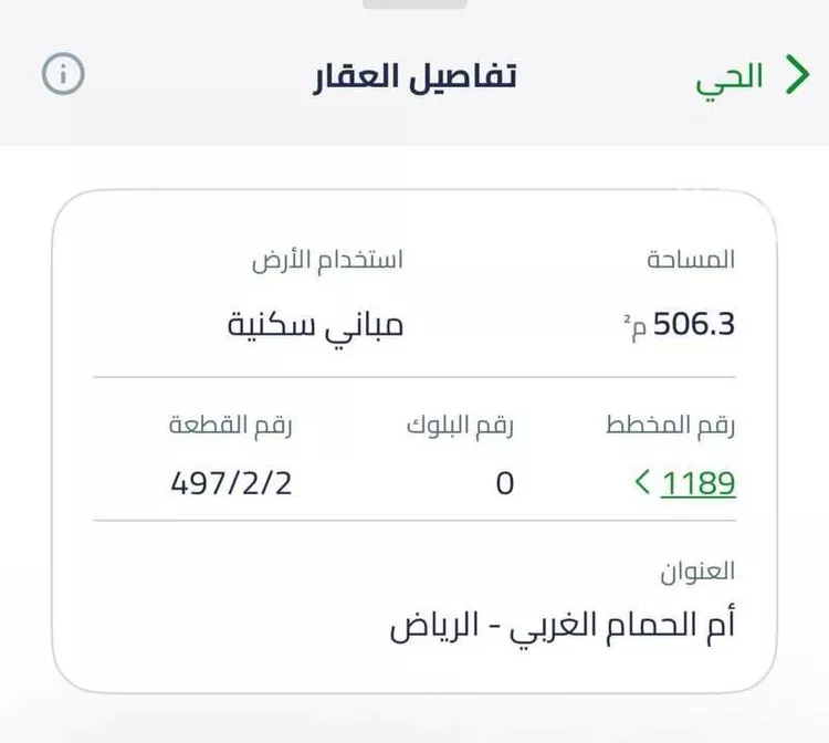 أرض للبيع في شارع أبي القاسم الخضري, حي أم الحمام الغربي, مدينة الرياض, منطقة الرياض صورة 2