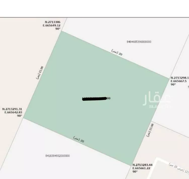 أرض للبيع في شارع أحمد السباعي, حي الحزم, مدينة الرياض, منطقة الرياض صورة 2