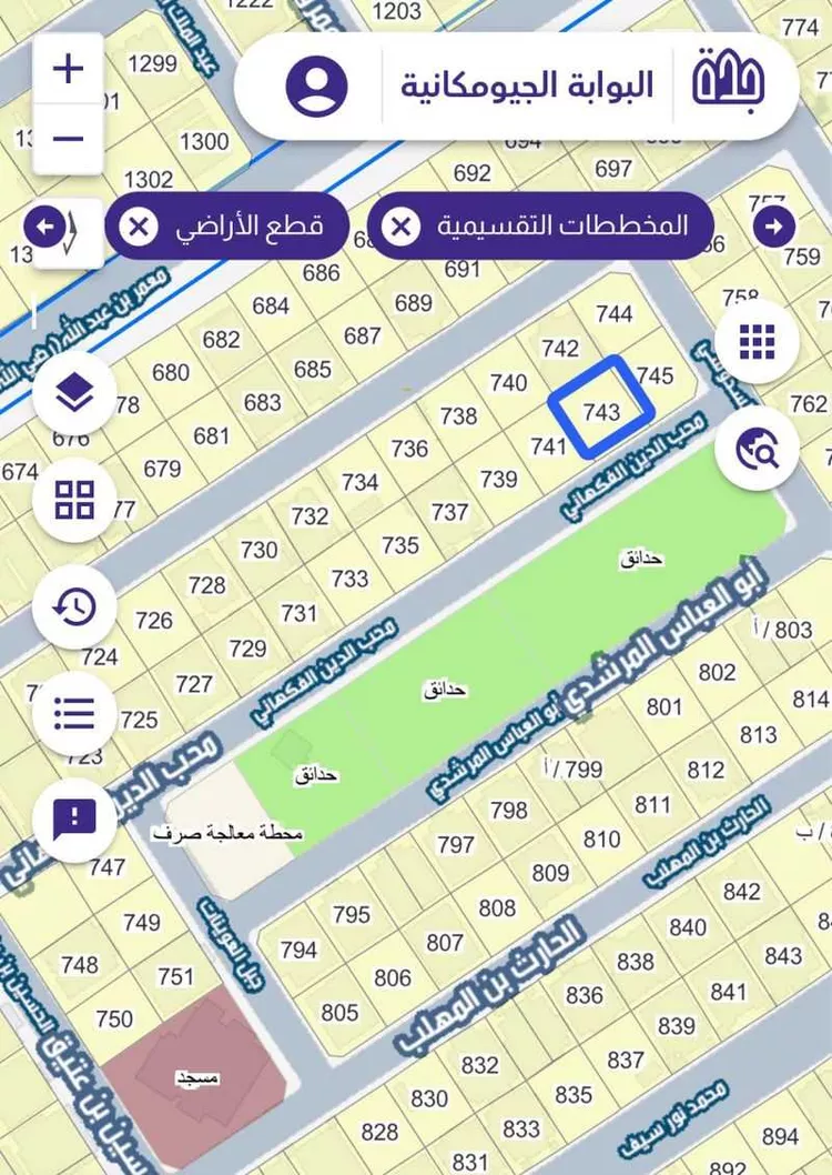أرض للبيع في شارع محب الدين الفكهاني, حي الياقوت, مدينة جدة, منطقة مكة المكرمة