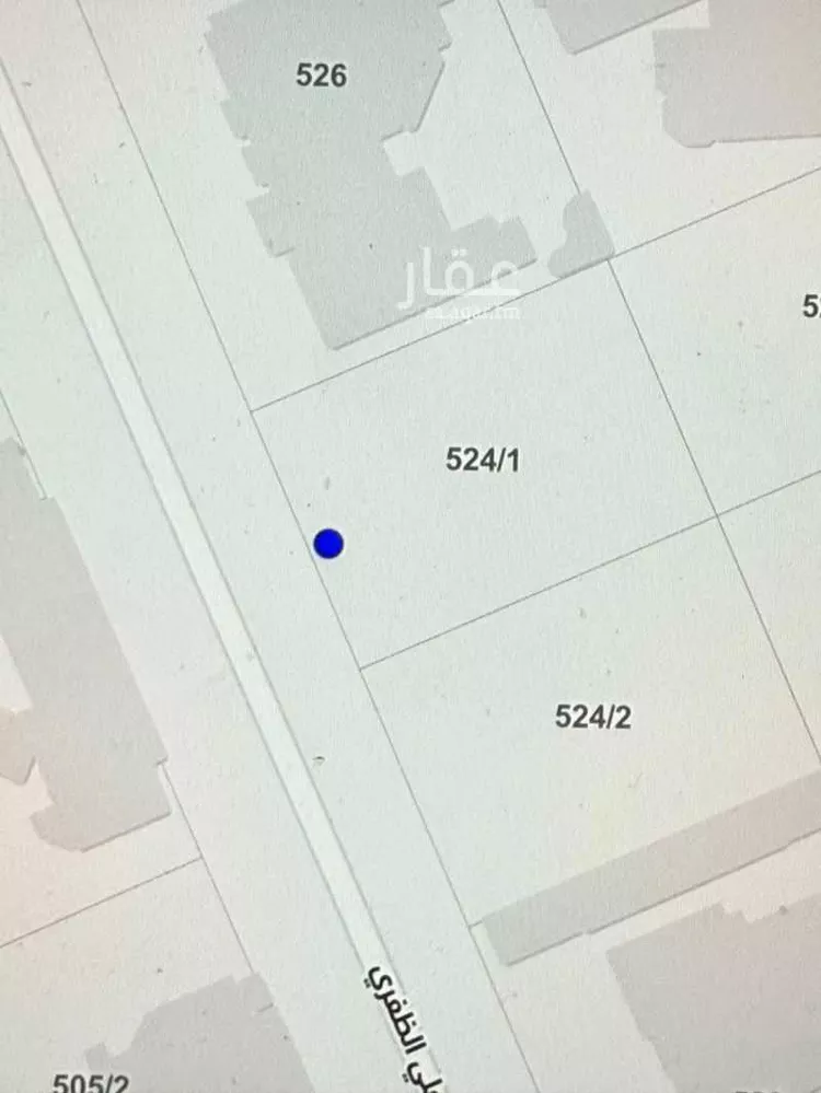 أرض للبيع في شارع علي الظفري, حي المحمدية, مدينة الرياض, منطقة الرياض صورة 3