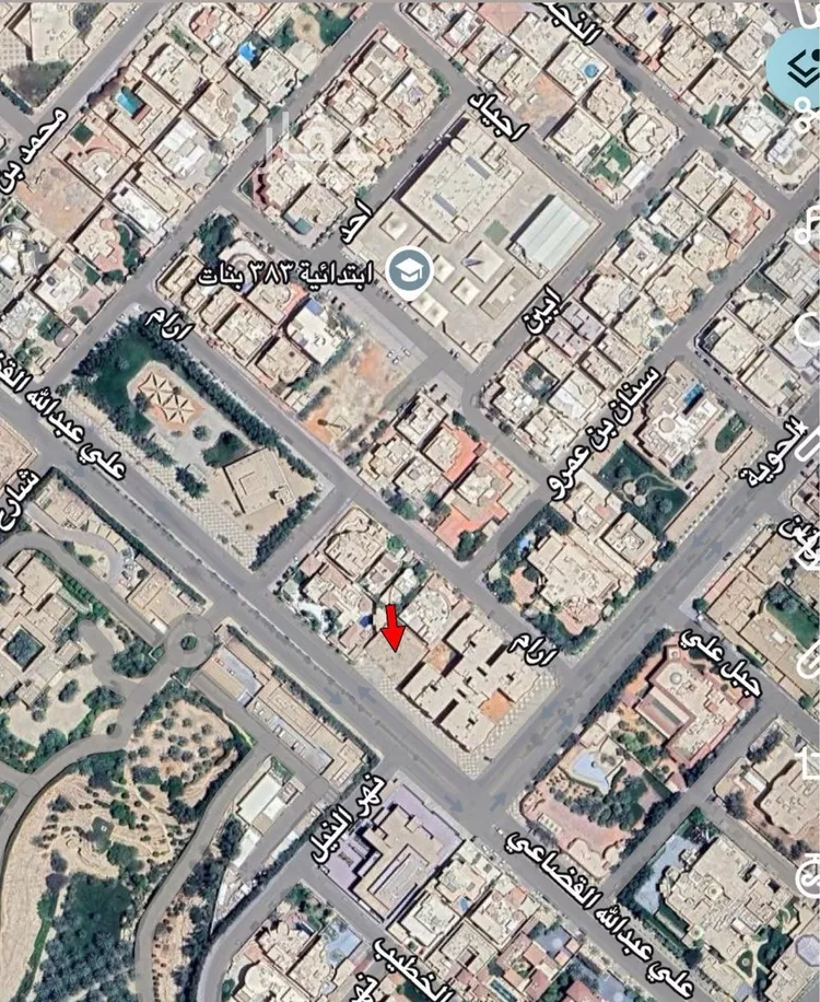 أرض للبيع في شارع علي عبدالله القضاعي, حي الخزامى, مدينة الرياض, منطقة الرياض صورة 2