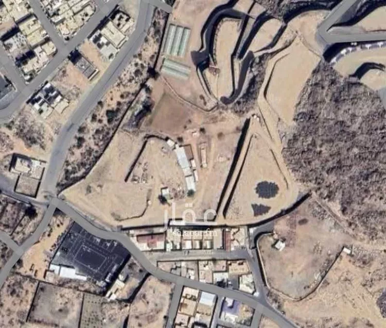 أرض للإيجار في شارع حذيم ابن حنيفة المالكي ، حي شكر ، خميس مشيط ، خميس مشيط