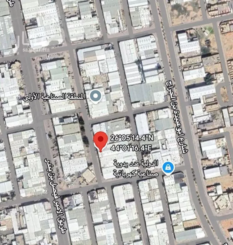 أرض للبيع في شارع زياد بن نعيم الفهري, حي السليمانية, مدينة عنيزة, منطقة القصيم